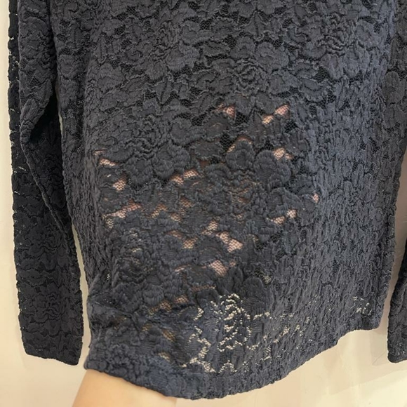 H&M DIVIDED black lace top - Picture 3 of 7
